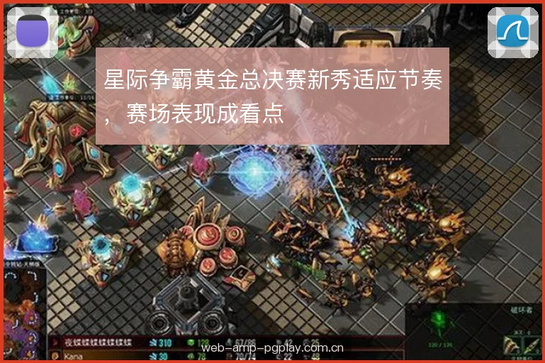 星际争霸黄金总决赛新秀适应节奏，赛场表现成看点